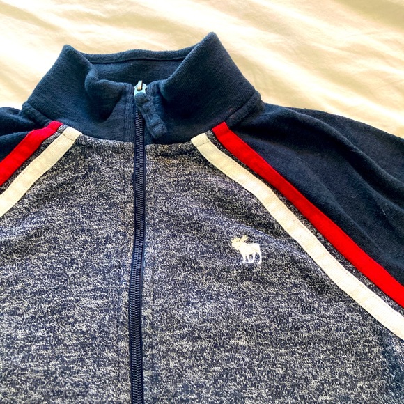 Abercrombie kids track sweatshirt Size 13/14 - Picture 2 of 4